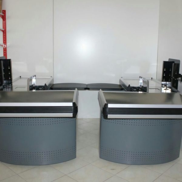 میز چک اوت کانتر برقی (نقاله دار)